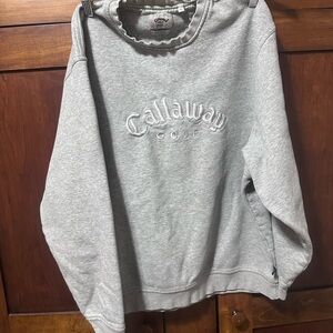 Callaway Men's Crewneck Sweater in Gray
